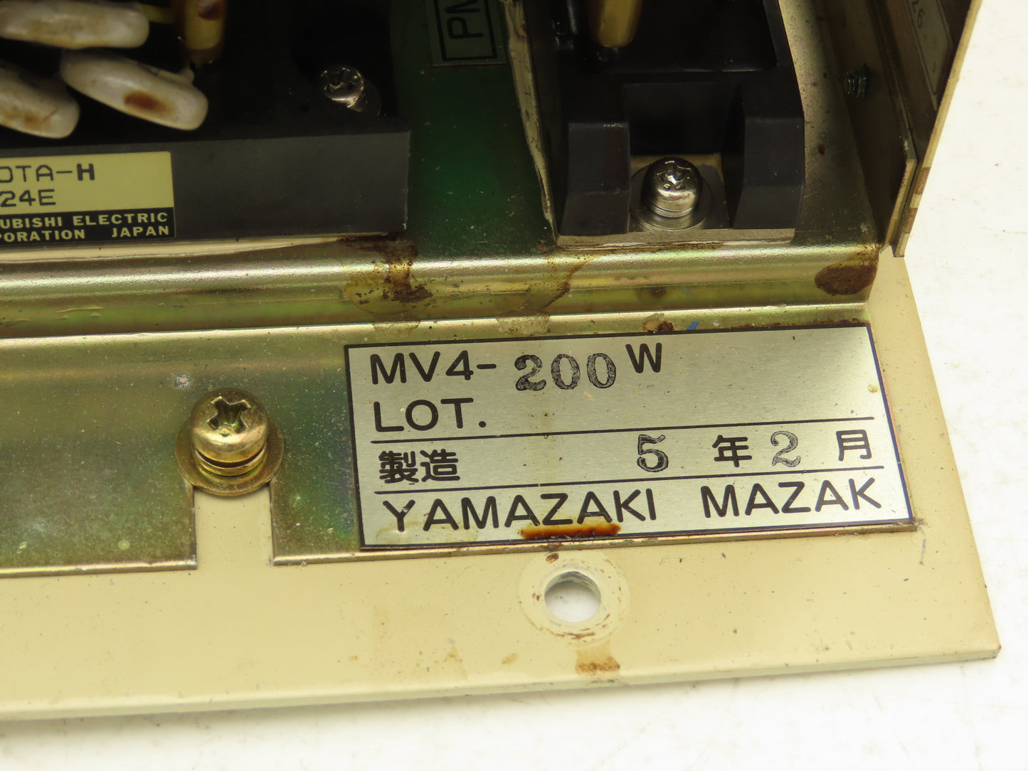 Yamazaki Mazak MV4-200W ServoPack AC Servo Drive Controller Module