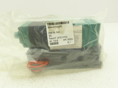 Numatics 553SA431K000030 Pneumatic Directional Solenoid Valve 3/8" Manifold 120V