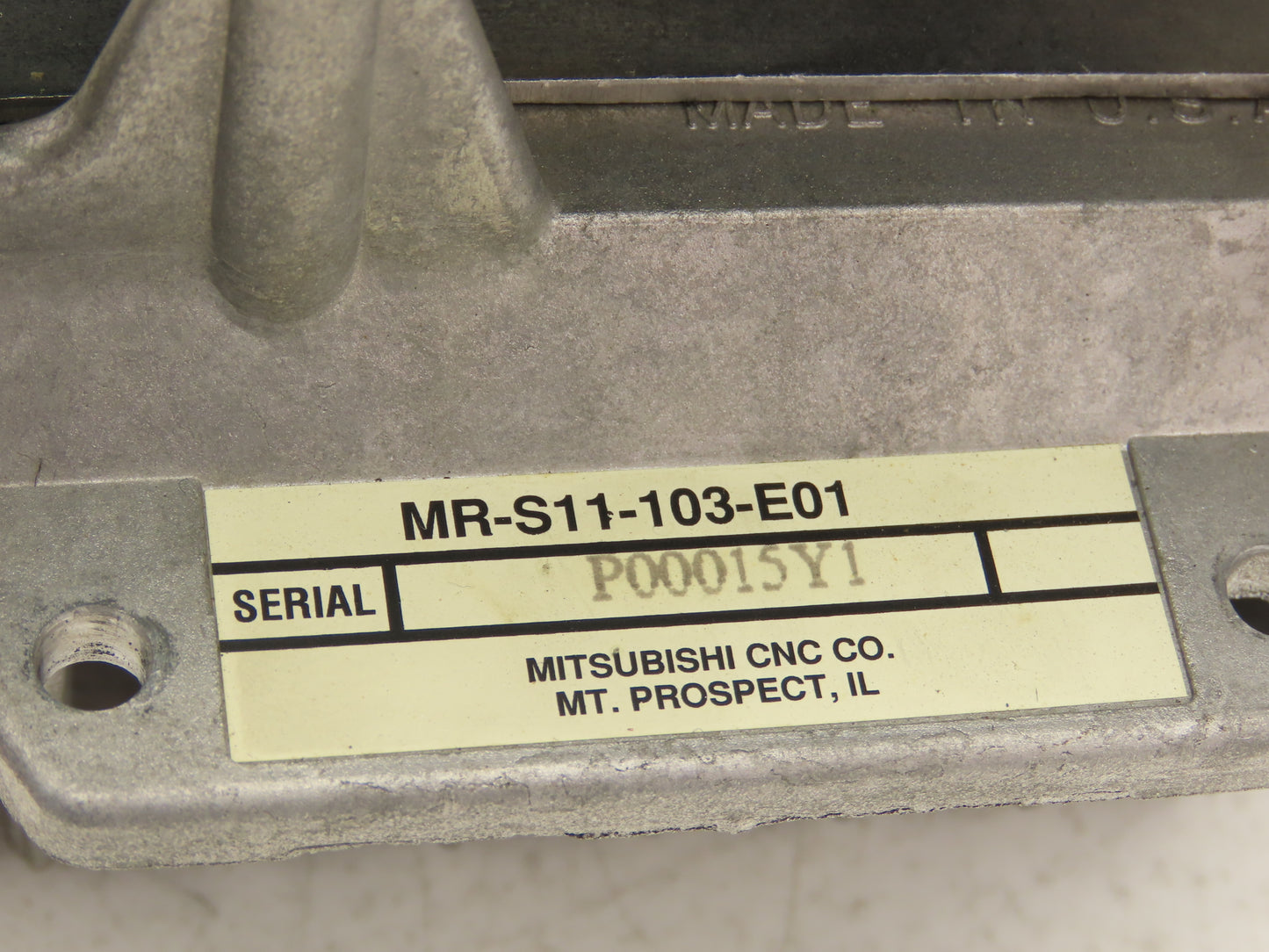 Mitsubishi MR-S11-103-E01 AC Servo Motor Drive Controller Assembly