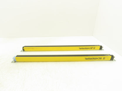 Schmersal SLC440-ER-0570-14-01 Safety Light Curtain Transmitter & Receiver Set