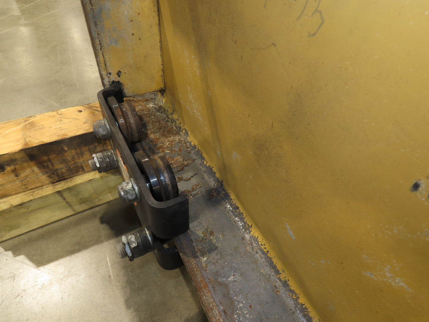 Contrx 2 Ton 4000 Lb Free Standing Jib Crane 14' Span 12' Height Under Beam