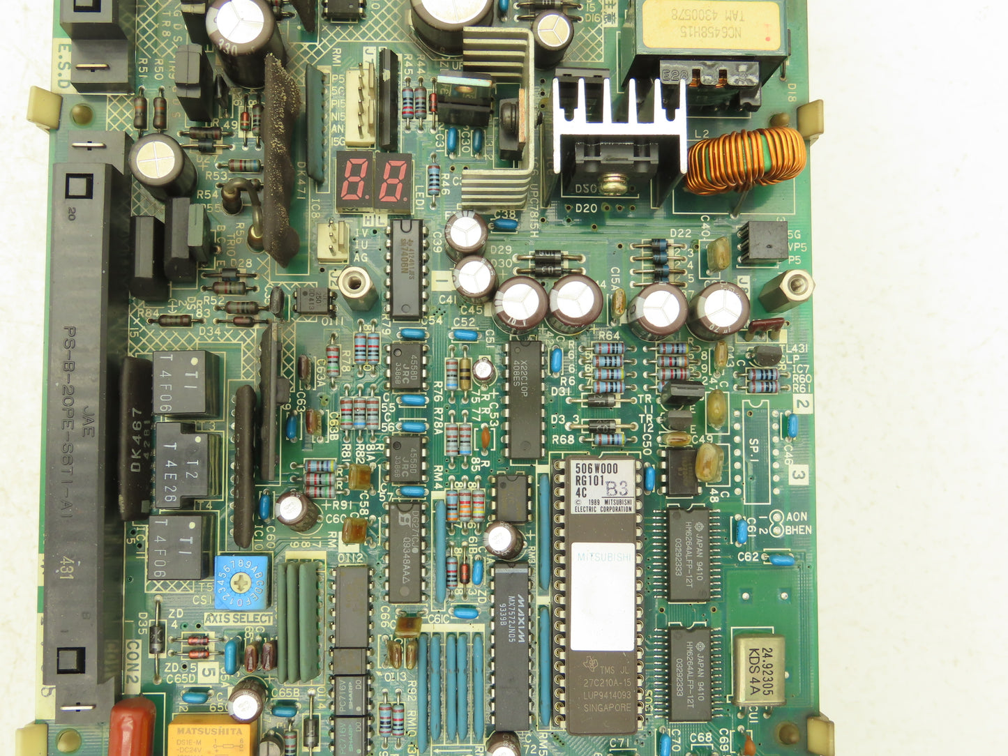 Mitsubishi MR-S11-300-E01 AC Servo Motor Drive Controller Assembly Version A