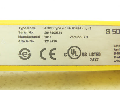 Schmersal SLC440-E-0250-14 250mm Light Curtain Transmitter Only