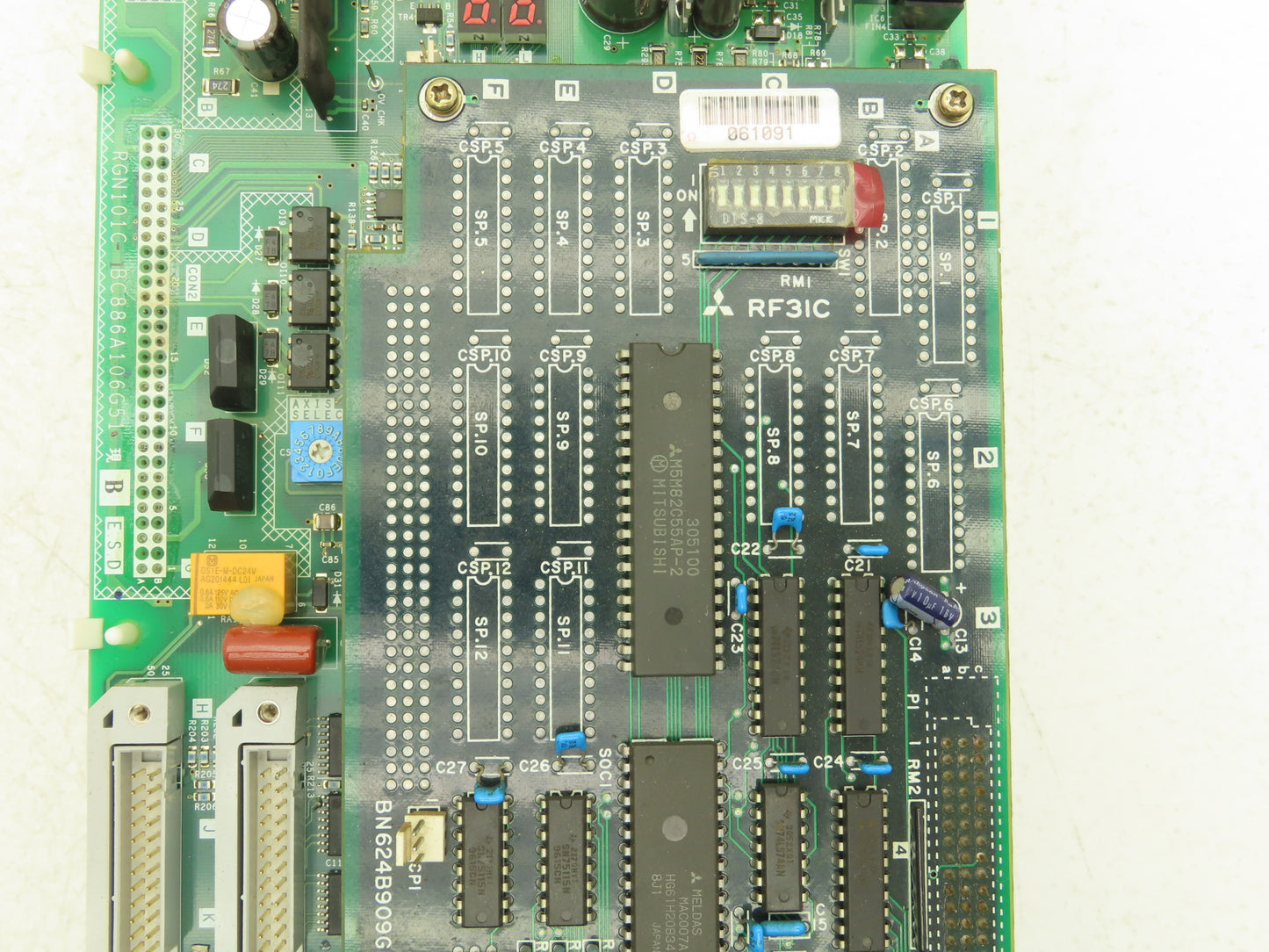 Mitsubishi MR-S11-80-N AC Servo Motor Drive Controller Assembly Version E