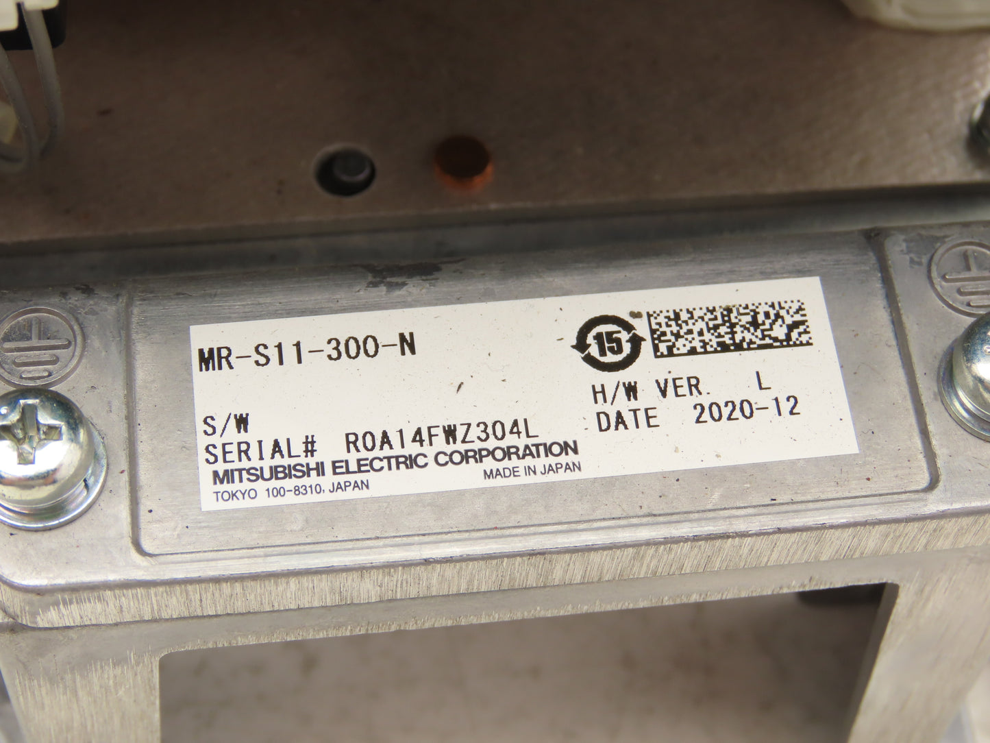 Mitsubishi MR-S11-300-N AC Servo Motor Drive Controller Assembly Version L