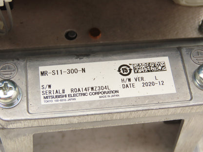 Mitsubishi MR-S11-300-N AC Servo Motor Drive Controller Assembly Version L