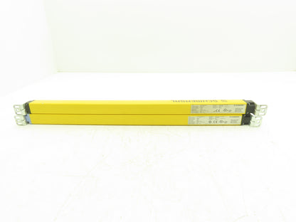 Schmersal SLC440-ER-0490-14-01 Safety Light Curtain Transmitter & Receiver Set