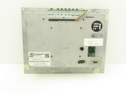 Dynamic Displays QES1512-205 HMI Touch Screen Control Panel 100-240VAC Rev 9 C3