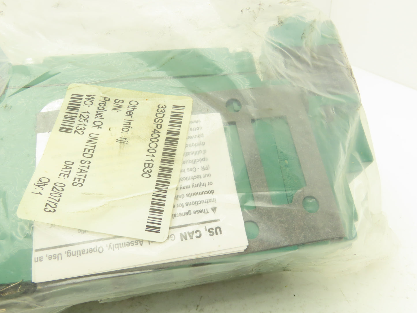 Numatics 33DSP400O011B30 Pneumatic Directional Solenoid Valve 120V