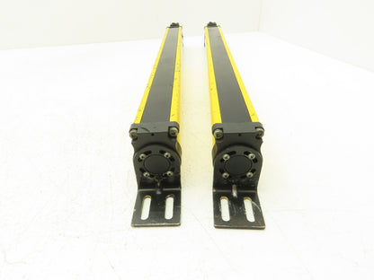 Allen Bradley 440L-P4J0480YD Light Curtain Guardmaster Receiver/Transmitter Set