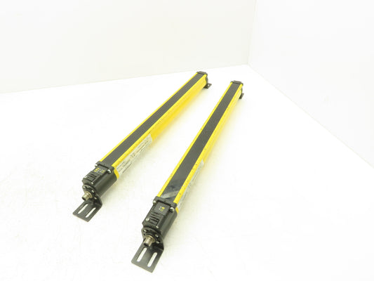 Allen Bradley 440L-P4J0480YD Light Curtain Guardmaster Receiver/Transmitter Set