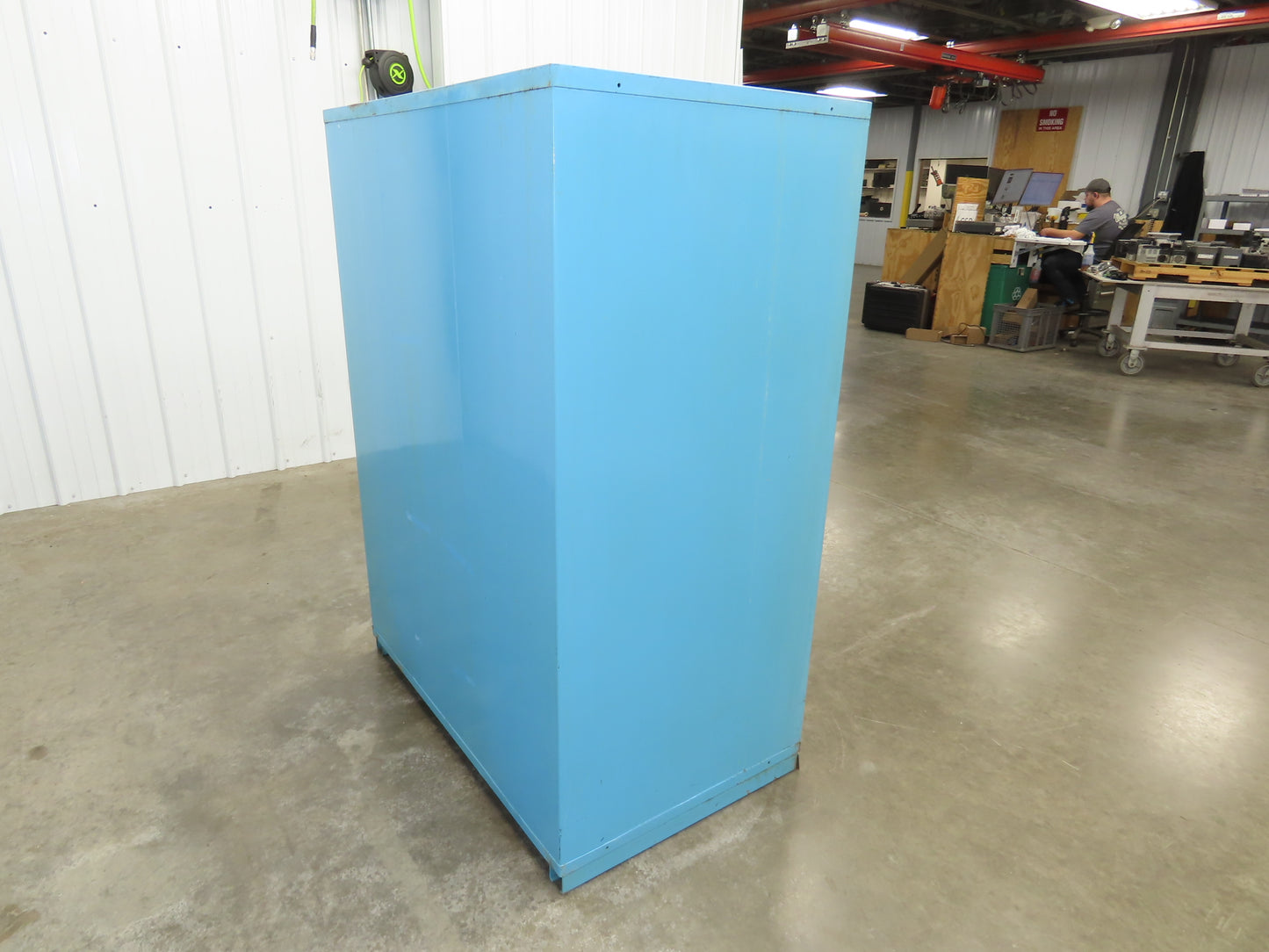 Nu-Era Modular Tool Storage Cabinet 10 Drawer 45x28x61" Blue Stanley Vidmar