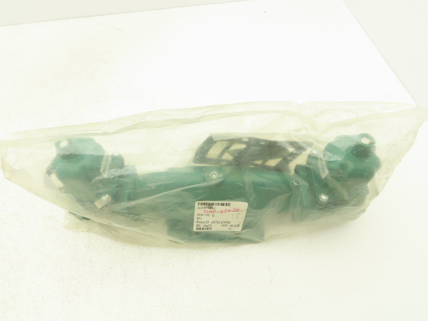 Numatics 6JDSPA34U Pneumatic Directional Solenoid Valve 120V