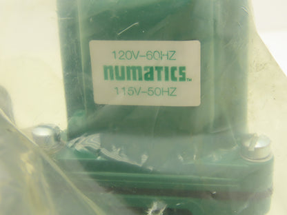 Numatics 6JDSPA34U Pneumatic Directional Solenoid Valve 120V
