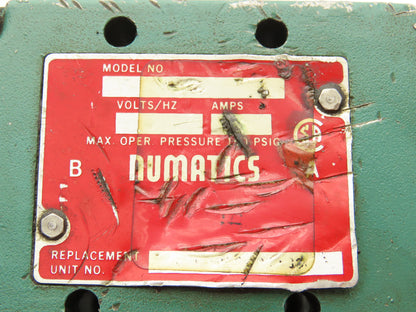 Numatics 228-536B Pneumatic Directional Solenoid Valve Coil 120V