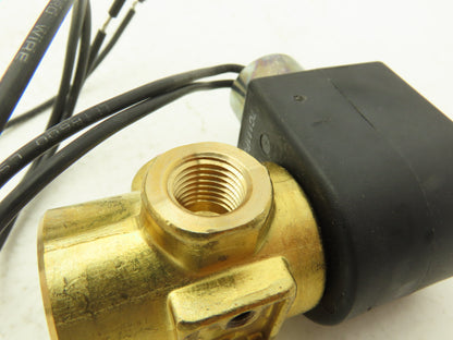Parker Skinner 7131TBN2JV00N0C111P3 Solenoid Valve 3-Way 1/4"NPT 120V N.C.