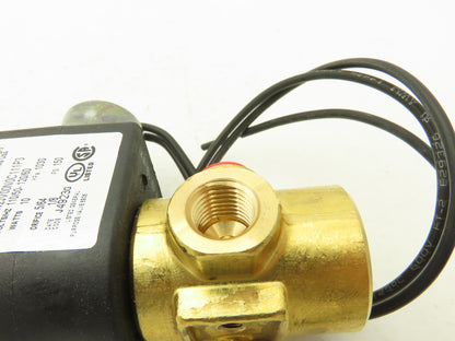 Parker Skinner 7131TBN2JV00N0C111P3 Solenoid Valve 3-Way 1/4"NPT 120V N.C.