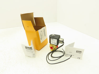 Parker Skinner 7131TBN2JV00N0C111P3 Solenoid Valve 3-Way 1/4"NPT 120V N.C.