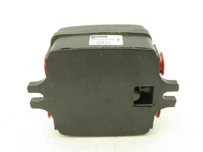 Parker PL37 Pneumatic Manual Directional Valve 4-Way 3-Pos 3/8"NPT w/Handle