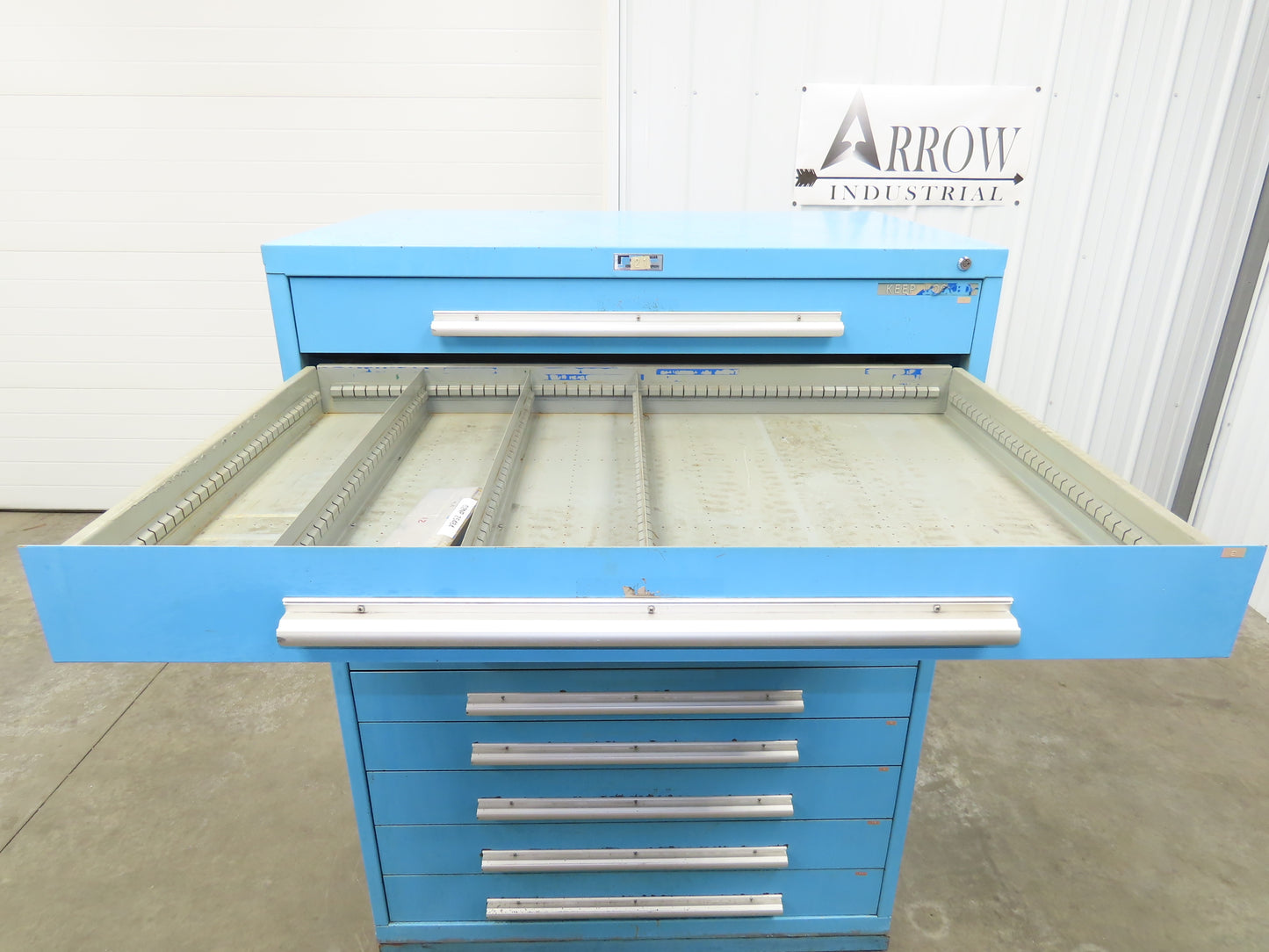 Nu-Era Modular Tool Storage Cabinet 11 Drawer 45x28x61" Stanley Vidmar