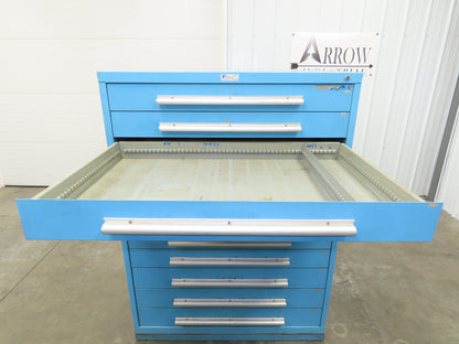 Nu-Era Modular Tool Storage Cabinet 11 Drawer 45x28x61" Stanley Vidmar