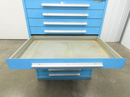 Nu-Era Modular Tool Storage Cabinet 11 Drawer 45x28x61" Stanley Vidmar
