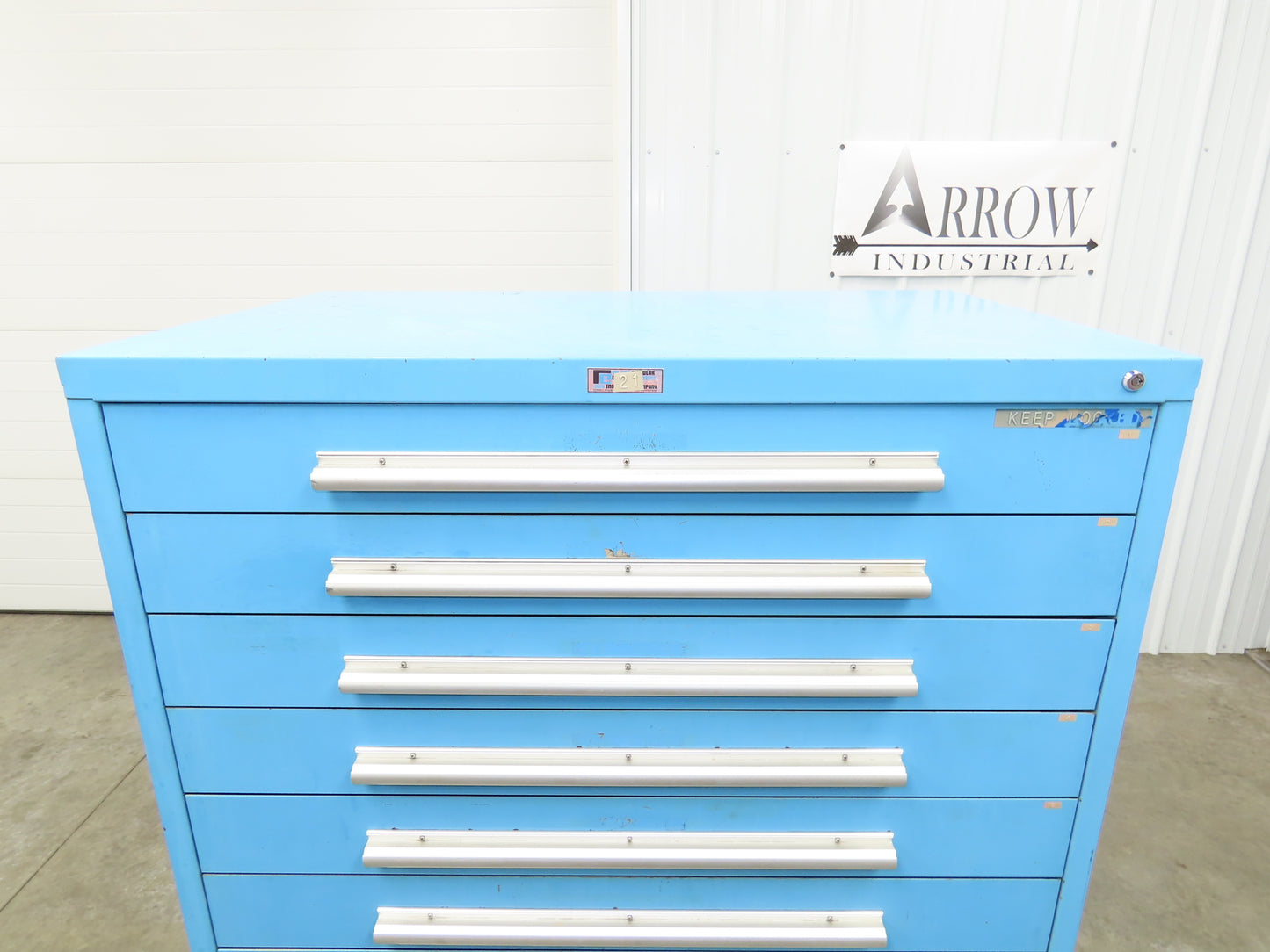 Nu-Era Modular Tool Storage Cabinet 11 Drawer 45x28x61" Stanley Vidmar