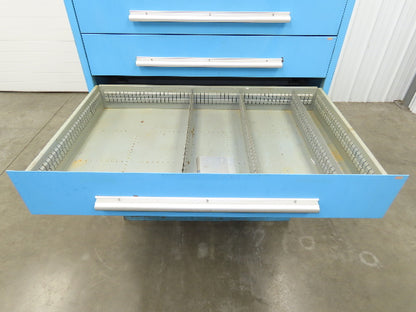 Nu-Era Modular Tool Storage Cabinet 8 Drawer 45x28x61" Stanley Vidmar Lista