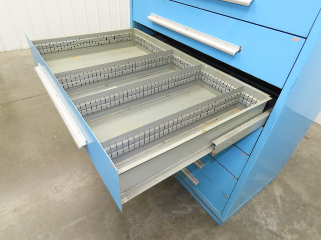 Nu-Era Modular Tool Storage Cabinet 8 Drawer 45x28x61" Stanley Vidmar Lista