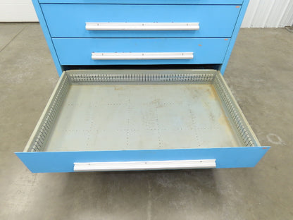 Nu-Era Modular Tool Storage Cabinet 8 Drawer 45x28x61" Stanley Vidmar Lista