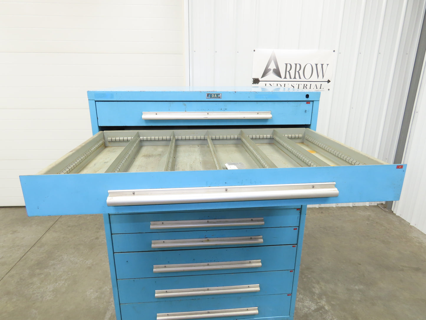 Nu-Era Modular Tool Storage Cabinet 10 Drawer 45x28x61" Stanley Vidmar Lista