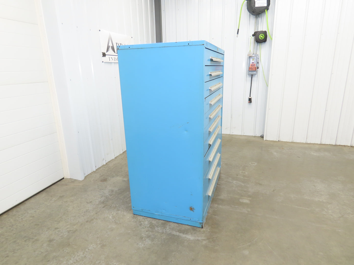 Nu-Era Modular Tool Storage Cabinet 10 Drawer 45x28x61" Stanley Vidmar Lista