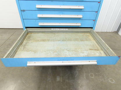 Nu-Era Modular Tool Storage Cabinet 10 Drawer 45x28x61" Stanley Vidmar Lista