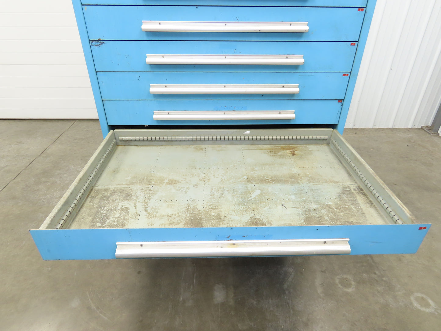 Nu-Era Modular Tool Storage Cabinet 10 Drawer 45x28x61" Stanley Vidmar Lista