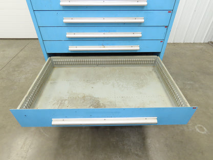 Nu-Era Modular Tool Storage Cabinet 10 Drawer 45x28x61" Stanley Vidmar Lista