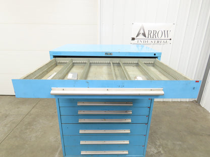 Nu-Era Modular Tool Storage Cabinet 10 Drawer 45x28x61" Stanley Vidmar Lista