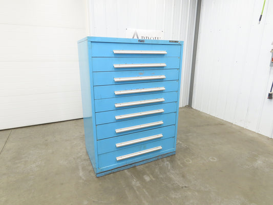 Nu-Era Modular Tool Storage Cabinet 9 Drawer 45x28x61" Stanley Vidmar Lista
