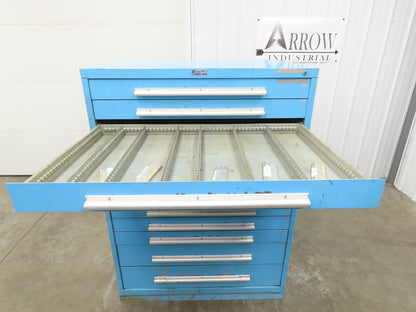 Nu-Era Modular Tool Storage Cabinet 12 Drawer 45x28x61" Stanley Vidmar Lista