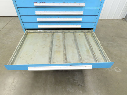 Nu-Era Modular Tool Storage Cabinet 12 Drawer 45x28x61" Stanley Vidmar Lista