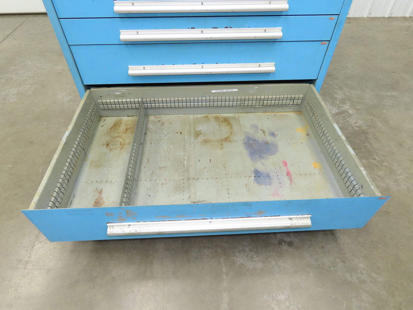 Nu-Era Modular Tool Storage Cabinet 12 Drawer 45x28x61" Stanley Vidmar Lista