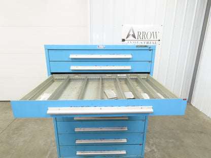Nu-Era Modular Tool Storage Cabinet 10 Drawer 45x28x61" Stanley Vidmar Lista