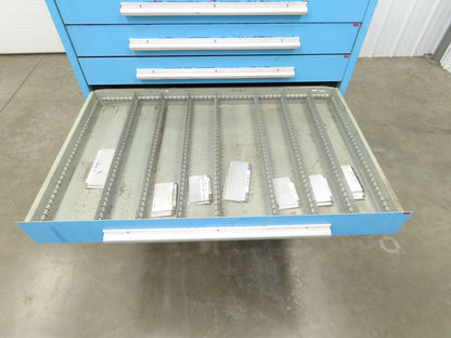 Nu-Era Modular Tool Storage Cabinet 10 Drawer 45x28x61" Stanley Vidmar Lista