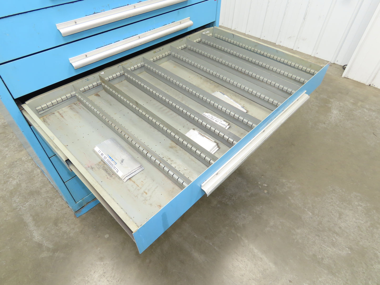 Nu-Era Modular Tool Storage Cabinet 10 Drawer 45x28x61" Stanley Vidmar Lista