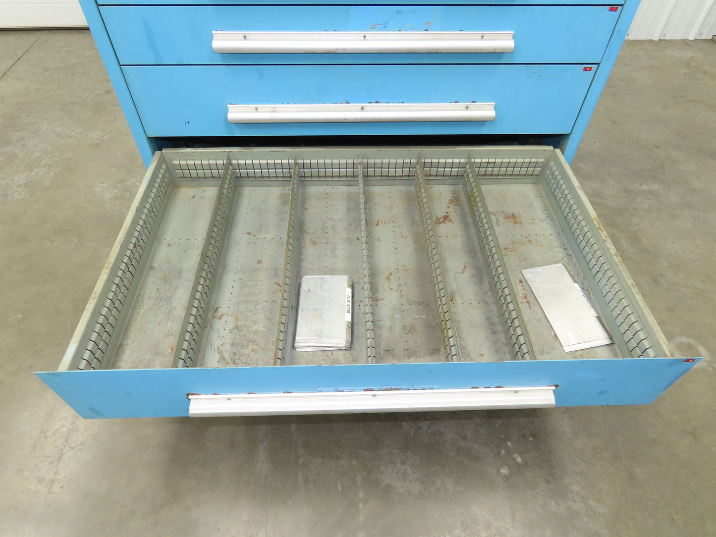 Nu-Era Modular Tool Storage Cabinet 10 Drawer 45x28x61" Stanley Vidmar Lista