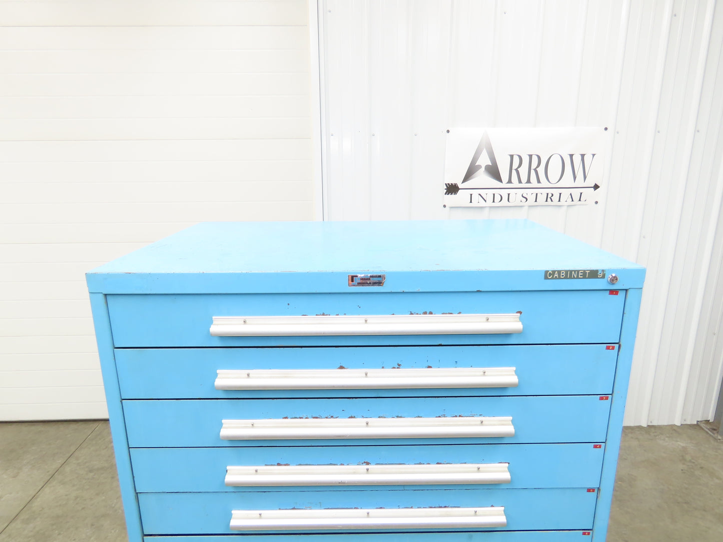 Nu-Era Modular Tool Storage Cabinet 10 Drawer 45x28x61" Stanley Vidmar Lista