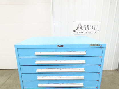 Nu-Era Modular Tool Storage Cabinet 10 Drawer 45x28x61" Stanley Vidmar Lista