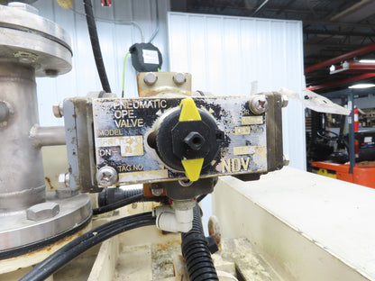 Sankyo EFC-10L Exceler Filter Automatic Press Filter Dewatering 230V 3Ph