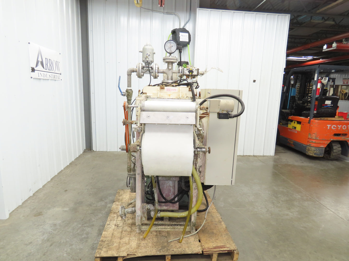 Sankyo EFC-10L Exceler Filter Automatic Press Filter Dewatering 230V 3Ph
