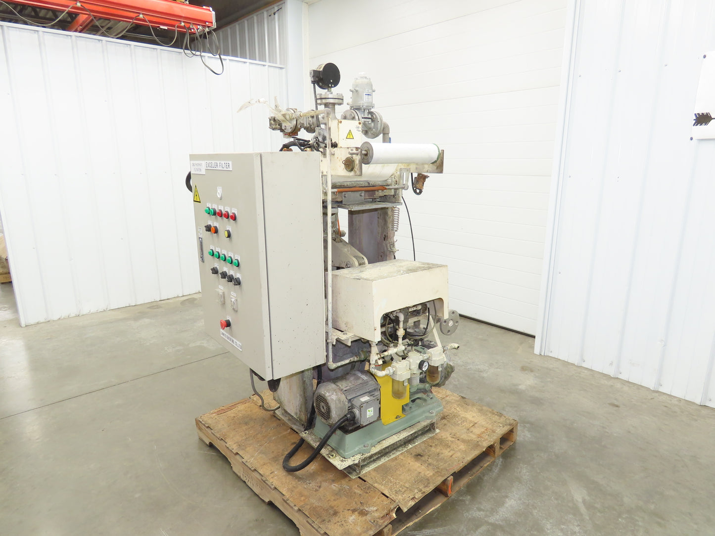 Sankyo EFC-10L Exceler Filter Automatic Press Filter Dewatering 230V 3Ph
