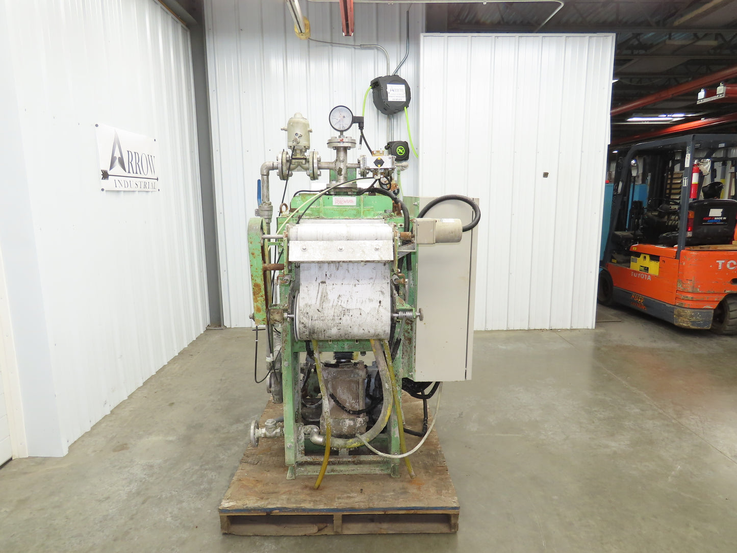 Sankyo EFC-10L Exceler Filter Automatic Press Filter Dewatering 230V 3Ph